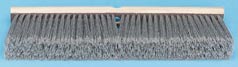 Gray Flagged Polypropylene Floor Brush