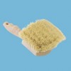 White Tampico Plastic Block Brush