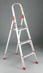 #566 Aluminum Euro Platform Ladder