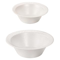Concorde&reg; Non-Laminated Foam Dinnerware Bowls
