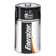 Energizer&reg; Alkaline Batteries, D Size
