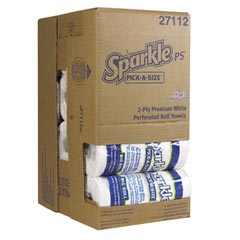 Sparkle ps&reg; Pick-A-Size&reg; Perforated Paper Towel Roll, Dispenser Case