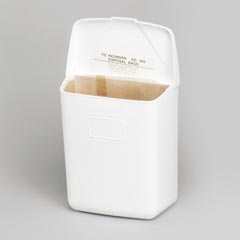 Convertible Floor Receptacle, Plastic