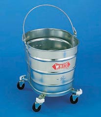 26-Quart Metal Mop Bucket