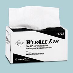 WYPALL* L10 SANI-PREP* Dairy Towels in POP-UP* Box