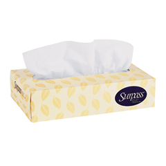 SURPASS* Facial Tissue, Flat Box