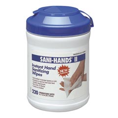 Sani-Hands&reg; II Instant Hand Sanitizing Wipes