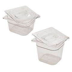 Cold Food Pan, 1/6 Size