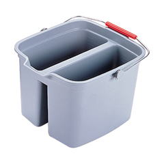 Brute&reg; Plastic Double Pail Buckets