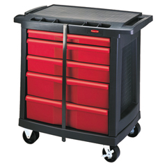 Five-Drawer Mobile Workcenter