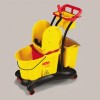 WaveBrake&reg; Mopping Trolley with Downward Pressure Wringer