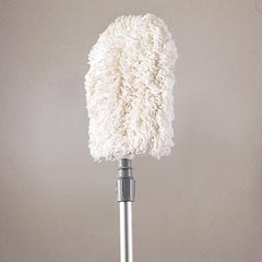 Flexible Head Overhead Dusting Tool; Dust Mitt
