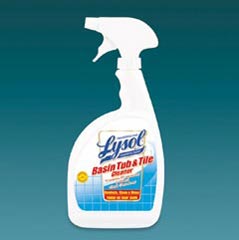 Professional LYSOL&reg; Brand Disinfectant Basin Tub & Tile Cleaner, Trigger Sprayer
