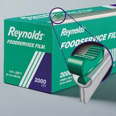 Reynolds&reg; 18" Foodservice Film Roll with Easy Glide Slide Cutter Box