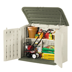 Large Horizontal Outdoor Storage Shed