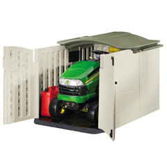 Slide-Lid Storage Shed