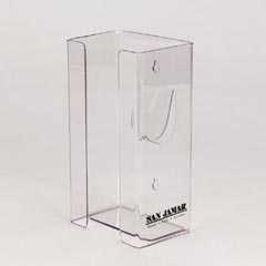 Clear Plexiglas&reg; Single-Box Glove Dispenser