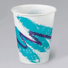 Jazz Design Wax-Coated Paper Cold Cup