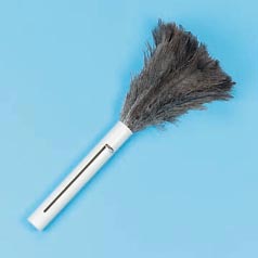 Retractable Plastic Handle Feather Duster
