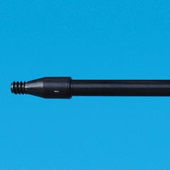 Fiberglass Handle with Plastic Threaded End