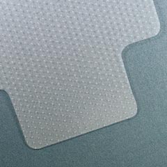 Cleated Chair Mat for Low- to Medium-Pile Carpets