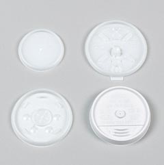 Plastic Lids for Hot/Cold Foam Cups