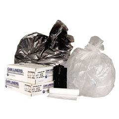 High-Density Commercial Can Liners, Value Packs