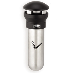Infinity Wall-Mount Outdoor Smoking Receptacle