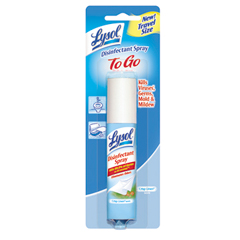 LYSOL&reg; Brand Disinfectant Spray To Go, Crisp Linen&reg; Scent