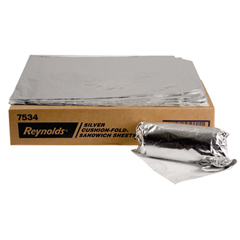 Cushion-Fold&reg; Plain Foil Wraps