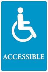 Accessible ADA Sign