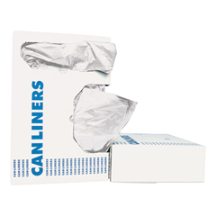 White, Linear Low-Density Can Liners