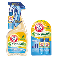 Arm & Hammer Essentials Glass Cleaner Starter Kit