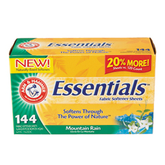 Essentials Fabric Softener Sheets