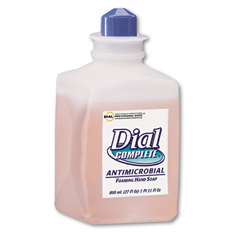 Dial Complete&reg; Antimicrobial Foaming Hand Soap Refill, 800 ml