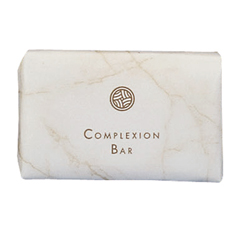 White Marble Guest Amenities Dial Basics Soap