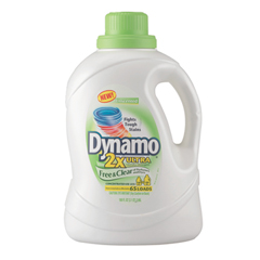 Dynamo&reg; 2X Ultra Liquid Detergent, Free & Clear