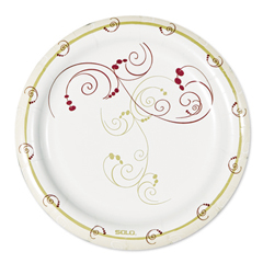 Symphony Design Paper Plate
