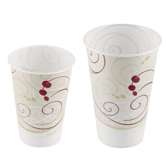 Symphony Design Wax-Coated Paper Cold Cup