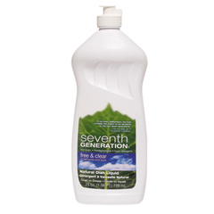 Free & Clear Dish Liquid, 25-oz.