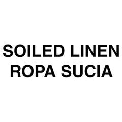 Optional Soiled Linen Identification Decals for Waste Containers, Bi-Lingual