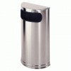 Stainless Steel Brass Fire-Safe Half-Round Container