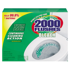 2000 Flushes&reg; Bleach Automatic Bowl Cleaner
